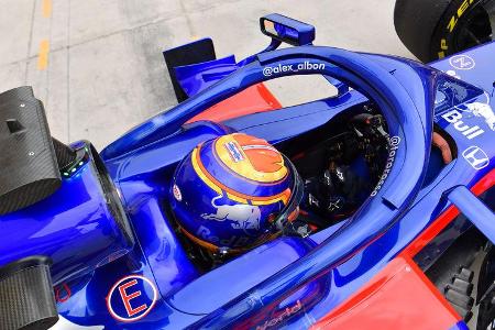 Alexander Albon - Toro Rosso - F1-Test - Bahrain - 2. April 2019
