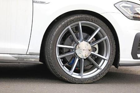 Erlkönig VW Golf Bremsstaubfilter