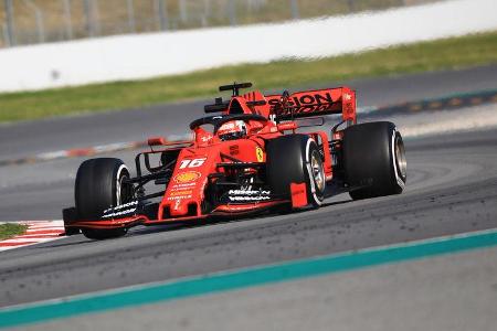 Charles Leclerc - Ferrari - Barcelona - F1-Test - 28. Februar 2019