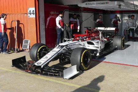 Antonio Giovinazzi - Alfa Romeo - Barcelona - F1-Test - 27. Februar 2019