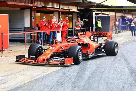 Charles Leclerc - Ferrari - Barcelona - F1-Test - 27. Februar 2019