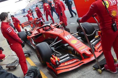 Charles Leclerc - Ferrari - Barcelona - F1-Test - 27. Februar 2019