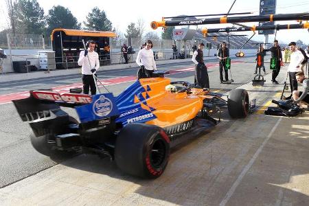 Lando Norris - McLaren - Barcelona - F1-Test - 27. Februar 2019