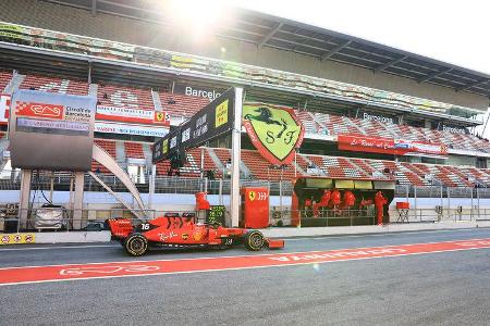 Charles Leclerc - Ferrari - Barcelona - F1-Test - 27. Februar 2019