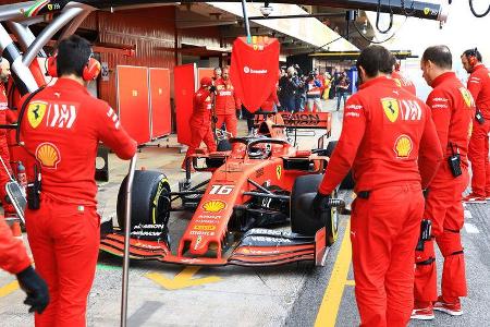Charles Leclerc - Ferrari - Barcelona - F1-Test - 27. Februar 2019