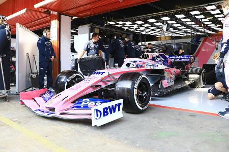 Lance Stroll - Racing Point - Barcelona - F1-Test - 27. Februar 2019