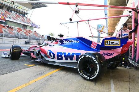 Lance Stroll - Racing Point - Barcelona - F1-Test - 27. Februar 2019