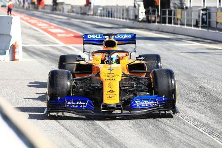 Lando Norris - McLaren - Barcelona - F1-Test - 28. Februar 2019