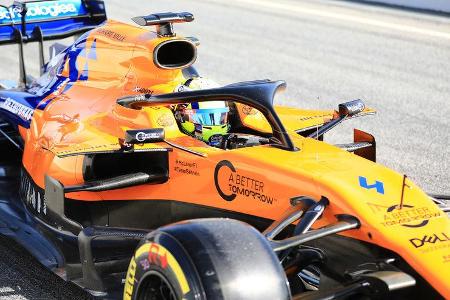 Lando Norris - McLaren - Barcelona - F1-Test - 28. Februar 2019