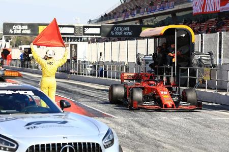 Charles Leclerc - Ferrari - Barcelona - F1-Test - 28. Februar 2019