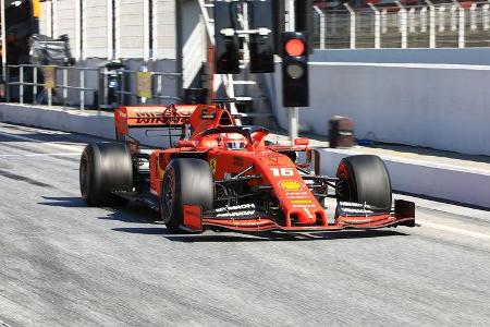 Charles Leclerc - Ferrari - Barcelona - F1-Test - 28. Februar 2019