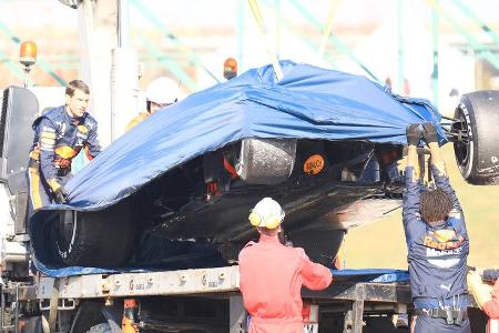Pierre Gasly - Red Bull - Barcelona - F1-Test - 28. Februar 2019