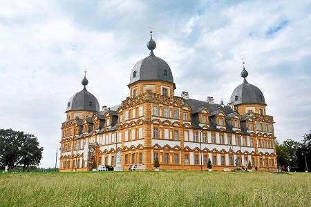 Schloss Seehof bei Bamberg, einst Residenz und Jagdsitz der Fürstbischöfe.