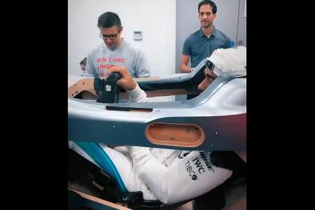 Lewis Hamilton - Mercedes - Sitzprobe - 2018