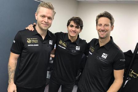 Kevin Magnussen, Pietro Fittipaldi & Romain Grosjean - HaasF1 - 2019