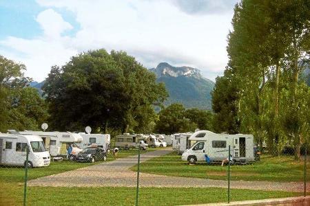 Stellplatz Lathuile am Biobauernhof