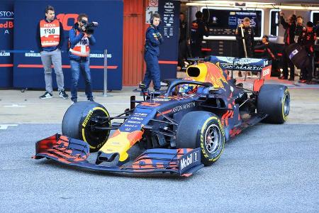 Pierre Gasly - Red Bull - Barcelona - F1-Test - 26. Februar 2019