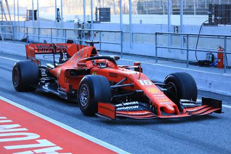 Charles Leclerc - Ferrari - Barcelona - F1-Test - 26. Februar 2019