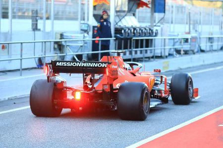 Charles Leclerc - Ferrari - Barcelona - F1-Test - 26. Februar 2019
