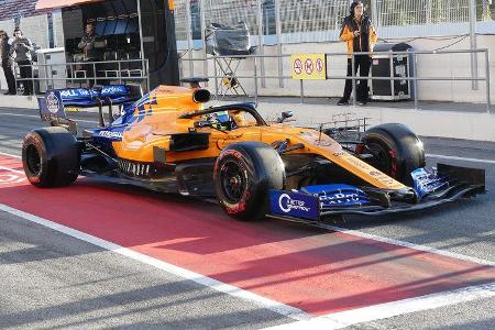 Lando Norris - McLaren - Barcelona - F1-Test - 26. Februar 2019