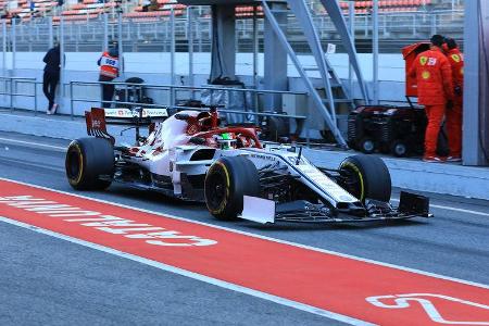 Antonio Giovinazzi - Alfa Romeo - F1-Test - 26. Februar 2019