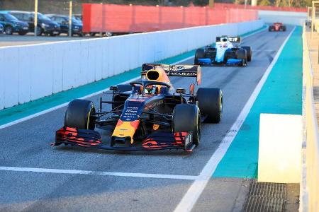 Pierre Gasly - Red Bull - Barcelona - F1-Test - 26. Februar 2019