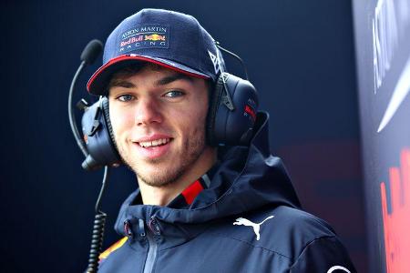 Pierre Gasly - Red Bull - Shakedown - Silverstone - Formel 1 - 2019