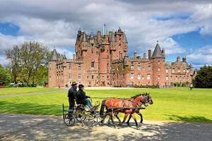 Schloss Glamis Castle in Schottland