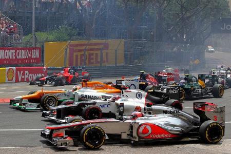 Start - GP Monaco 2012