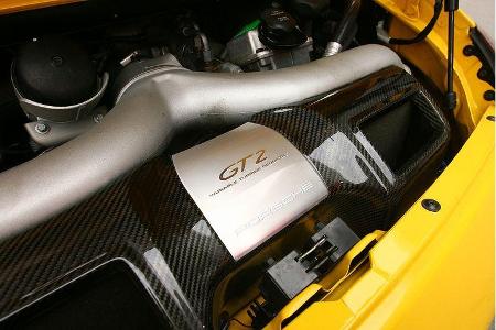 Dampfrad: Handrad zum Verstellen des Turbo-Ladedrucks bei den Rennmotoren ab 1973.