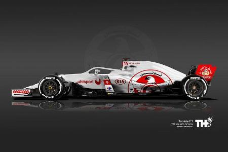 Tunesien - F1-Autos - Fußball-WM 2018