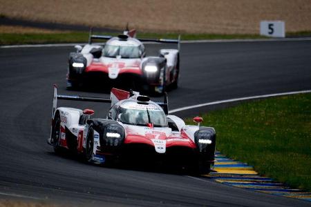 Toyota TS050 Hybrid - Startnummer #7 - 24h-Rennen Le Mans 2018 - Samstag - 16.6.2018