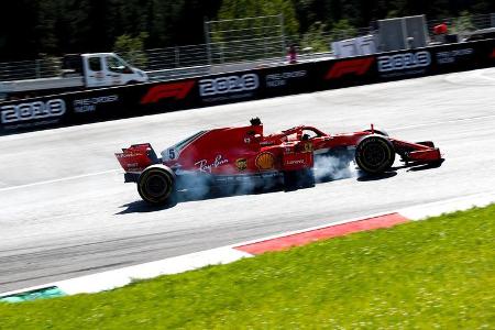 Sebastian Vettel - Ferrari - Formel 1 - GP Österreich - 1. Juli 2018