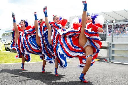 Cancan-Girls - GP Frankreich 2018