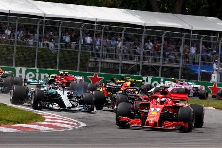 Start - Formel 1 - GP Kanada 2018