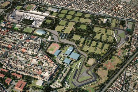 GP Mexiko - Streckenlayout