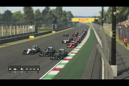 F1 2015 - GP Mexiko - Simulation
