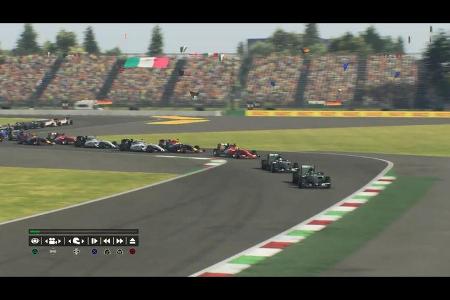 F1 2015 - GP Mexiko - Simulation