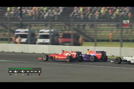 F1 2015 - GP Mexiko - Simulation