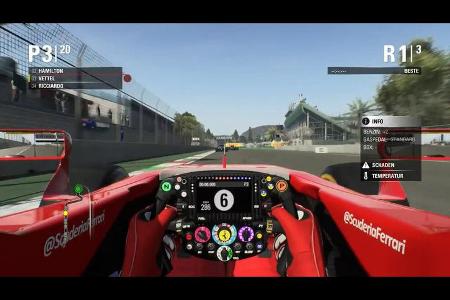 F1 2015 - GP Mexiko - Simulation