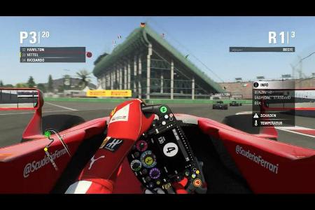 F1 2015 - GP Mexiko - Simulation