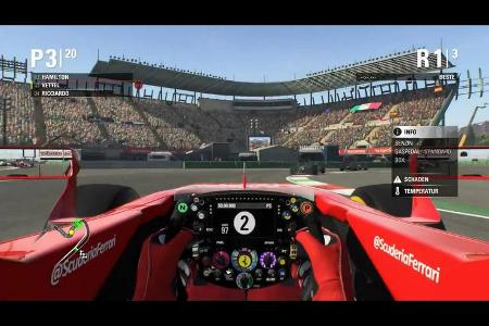 F1 2015 - GP Mexiko - Simulation