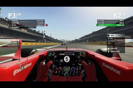 F1 2015 - GP Mexiko - Simulation