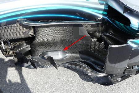 Mercedes - Technik - GP Kanada 2018