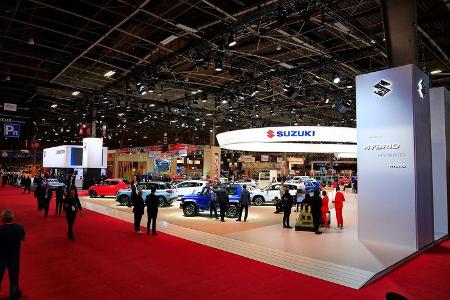 Suzuki: Messestand Pariser Autosalon 2018