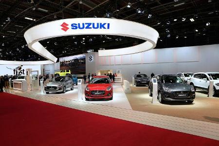 Suzuki: Messestand Pariser Autosalon 2018