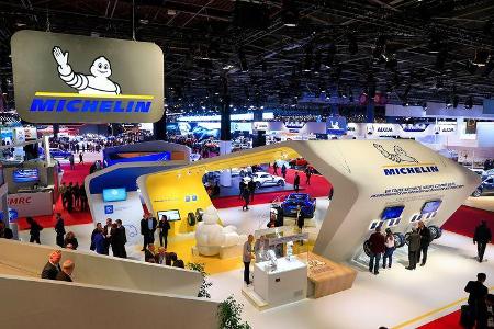 Michelin: Messestand Pariser Autosalon 2018