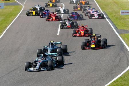 Start - GP Japan 2018 - Suzuka - Rennen