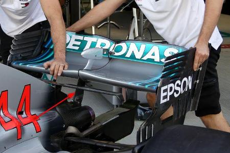 Mercedes - Technik - GP Singapur, Russland & Japan 2018