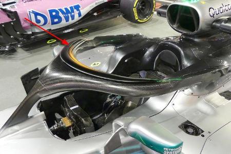 Mercedes - Technik - GP Singapur, Russland & Japan 2018